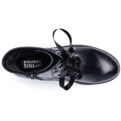 Regarde Le Ciel Roxana 04 Boot Black Delice Leather (Women's) -Dansko Shoe Store 04 Blk 3