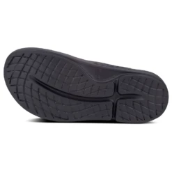 OOFOS OOahh Black Slide (Unisex) -Dansko Shoe Store 1100BLK 7