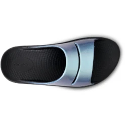 OOFOS OOahh Luxe Atlantis Slide (Women's) -Dansko Shoe Store 1101ATLANTIS 6