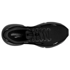 Brooks Ghost 15 Running Shoe Black/Black/Ebony (Women's) -Dansko Shoe Store 120380020 5