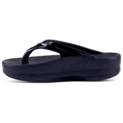 OOFOS OOmega OOlala Black Sandal (Women's) -Dansko Shoe Store 1410BLACK 4