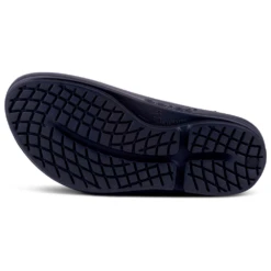 OOFOS OOmega OOlala Black Sandal (Women's) -Dansko Shoe Store 1410BLACK 7