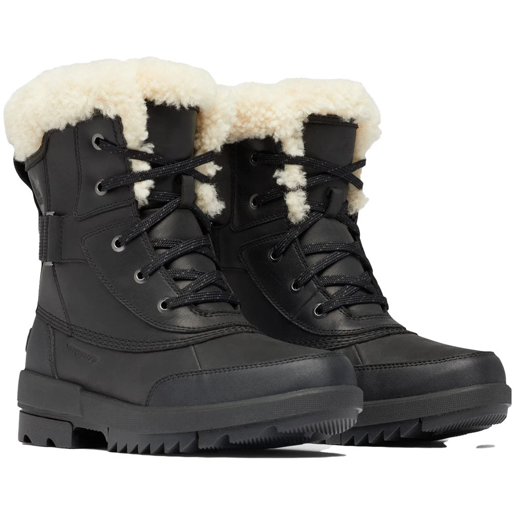Sorel Tivoli™ IV Winter Parc Boot Velvet Black, Sea Salt Leather (Women's) 2 Sorel Tivoli™ IV Winter Parc Boot Velvet Black, Sea Salt Leather (Women's) - Image 2
