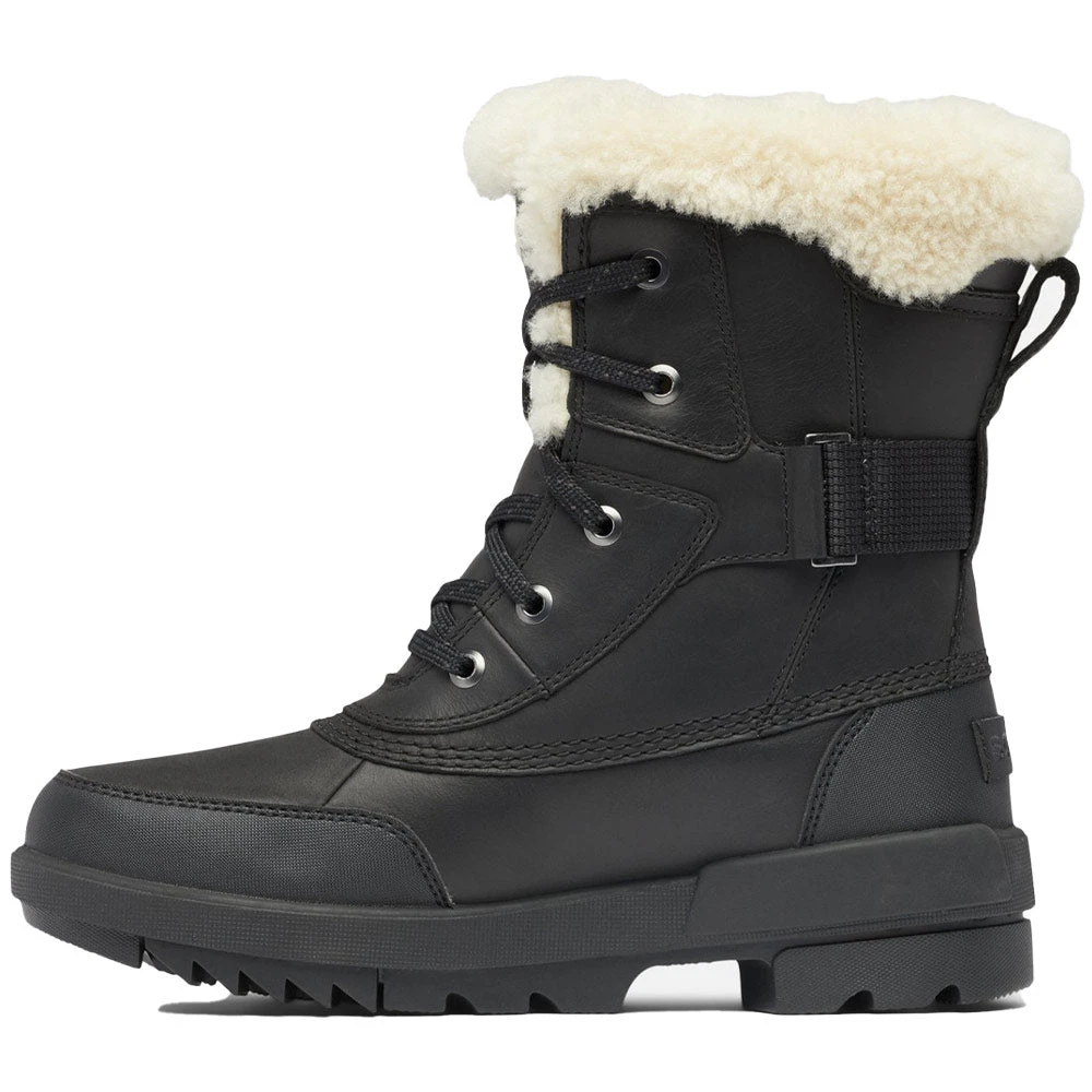 Sorel Tivoli™ IV Winter Parc Boot Velvet Black, Sea Salt Leather (Women's) 3 Sorel Tivoli™ IV Winter Parc Boot Velvet Black, Sea Salt Leather (Women's) - Image 3
