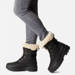 Sorel Tivoli™ IV Winter Parc Boot Velvet Black, Sea Salt Leather (Women's) 15 Sorel Tivoli™ IV Winter Parc Boot Velvet Black, Sea Salt Leather (Women's) -Dansko Shoe Store 1977881010 6