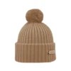 Superyellow Kide Toffee Merino Wool Beanie (Unisex)