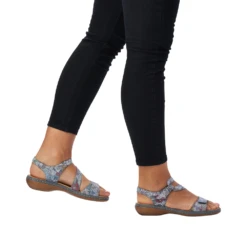 Rieker Regina C7 Adria Multi Leather Sandal (Women's) -Dansko Shoe Store 659C790 10