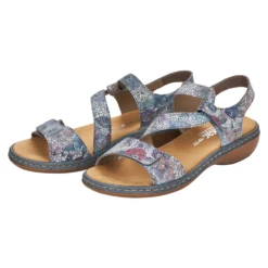 Rieker Regina C7 Adria Multi Leather Sandal (Women's) -Dansko Shoe Store 659C790 8