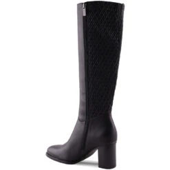 AquaDiva Tessa Waterproof Boot Black (Women's) -Dansko Shoe Store AD1256BLK 1