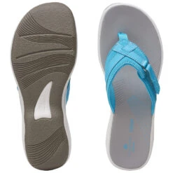 Clarks Breeze Sea Sandal Aqua (Women's) -Dansko Shoe Store Aqu 6