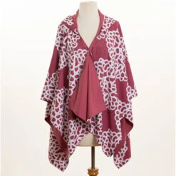 RAINRAPS RainRap Hooded Berry & Berry Clouds (Women's) 9 RAINRAPS RainRap Hooded Berry & Berry Clouds (Women's) -Dansko Shoe Store Berry 5