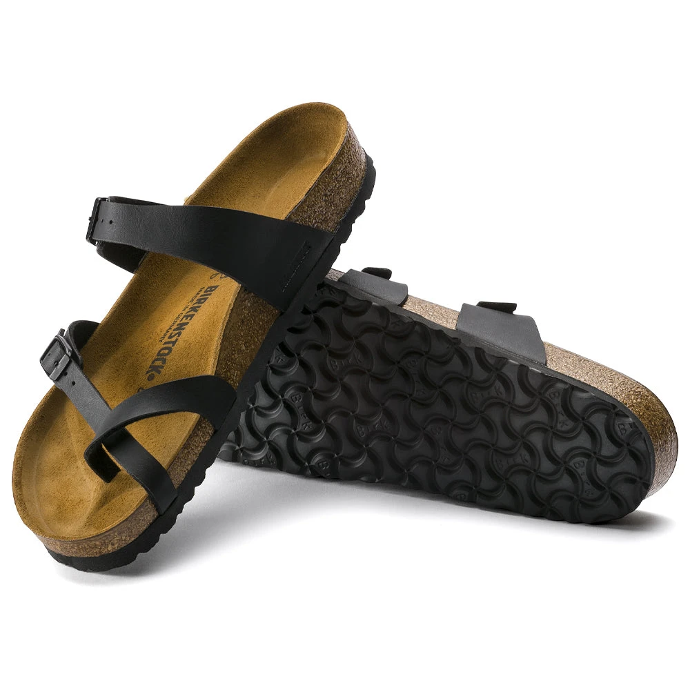 Birkenstock Mayari Soft Footbed Sandal Black Birko-Flor 2 Birkenstock Mayari Soft Footbed Sandal Black Birko-Flor - Image 2