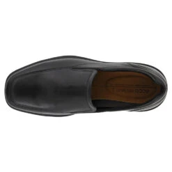 ECCO Helsinki 2 Apron Toe Slip-On Black (Men's) -Dansko Shoe Store Blk 6 06218ecc 81f9 4b39 948f 335614510e21