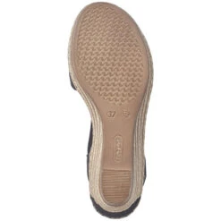 Rieker Fanni H6 Wedge Sandal Black (Women's) -Dansko Shoe Store Blk 6 a1e10321 81fa 49c8 930c e35c28048f2b