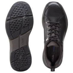 Clarks Wave 2.0 Vibe Black Leather (Men's) -Dansko Shoe Store Blk 7 712305c9 0816 4ff7 a484 44d64b2d442c