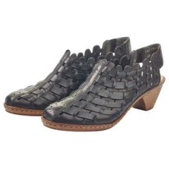 Rieker Sina 78 Slingback Heel Black (Women's) 13 Rieker Sina 78 Slingback Heel Black (Women's) -Dansko Shoe Store Blk 7 f8f10337 4406 4d86 b125 9d23aba98534