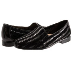 Trotters Liz III Slip-On Black/Black Patent (Women's) -Dansko Shoe Store Blk 8 cd5a6194 763c 4204 bf85 c522308e5d3c
