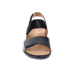Revere Como Sandal Black Lizard (Women's) 9 Revere Como Sandal Black Lizard (Women's) -Dansko Shoe Store BlkLiz 4