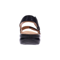 Revere Como Sandal Black Lizard (Women's) 10 Revere Como Sandal Black Lizard (Women's) -Dansko Shoe Store BlkLiz 5