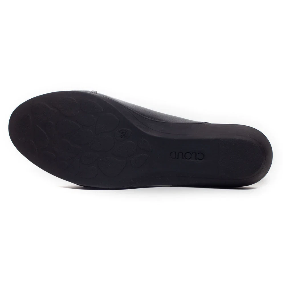 Cloud Footwear Caliber Black Nappa Slingback Sandal (Women's) 3 Cloud Footwear Caliber Black Nappa Slingback Sandal (Women's) - Image 3