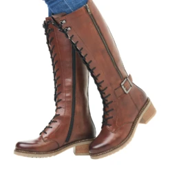 Remonte D1A74-22 Aida Tall Leather Chestnut Boot (Women's) 21 Remonte D1A74-22 Aida Tall Leather Chestnut Boot (Women's) -Dansko Shoe Store D1A7422 10