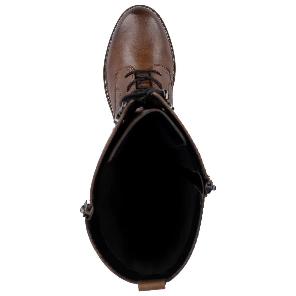 Remonte D1A74-22 Aida Tall Leather Chestnut Boot (Women's) 4 Remonte D1A74-22 Aida Tall Leather Chestnut Boot (Women's) - Image 4