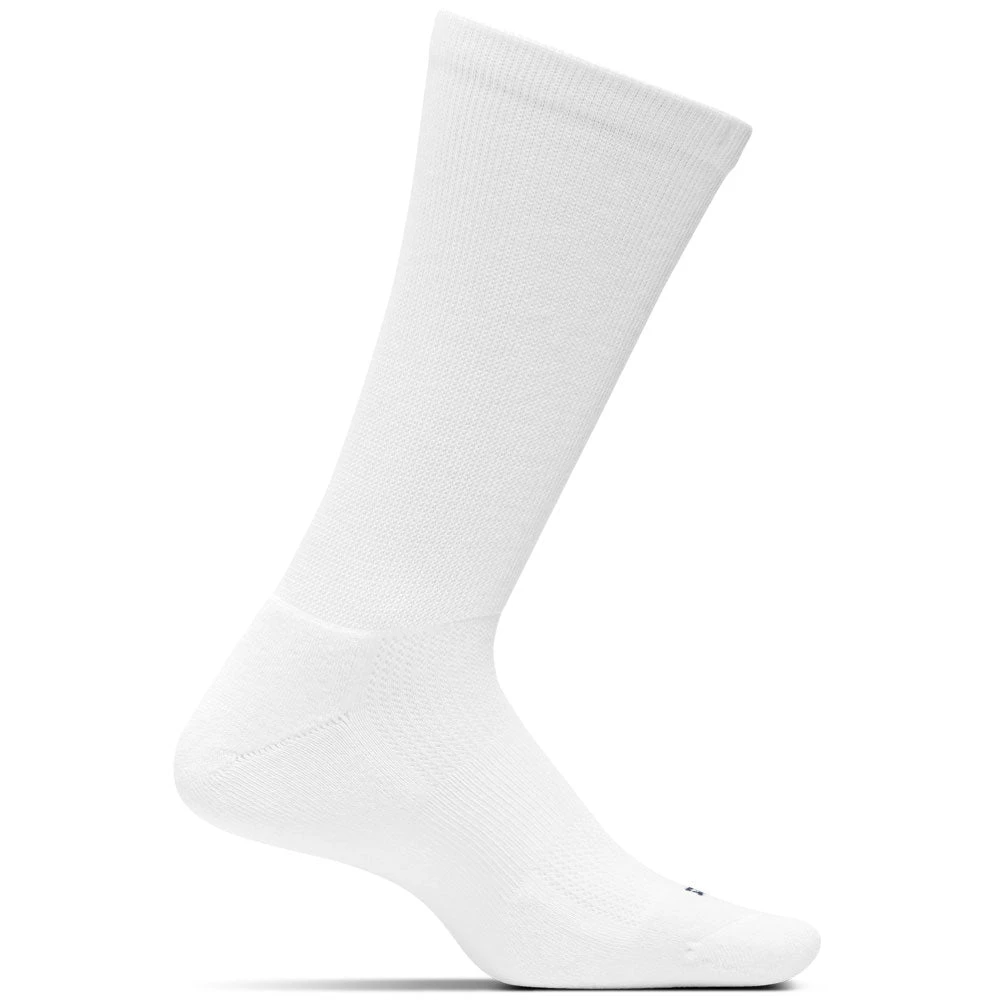 Feetures Therapeutic Cushion Crew Socks White 1 Feetures Therapeutic Cushion Crew Socks White