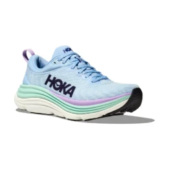 Hoka One One Hoka Gaviota 5 Airy Blue/Sunlit Ocean Running Shoe (Women's) -Dansko Shoe Store GAVIOTA5ABSO W 6