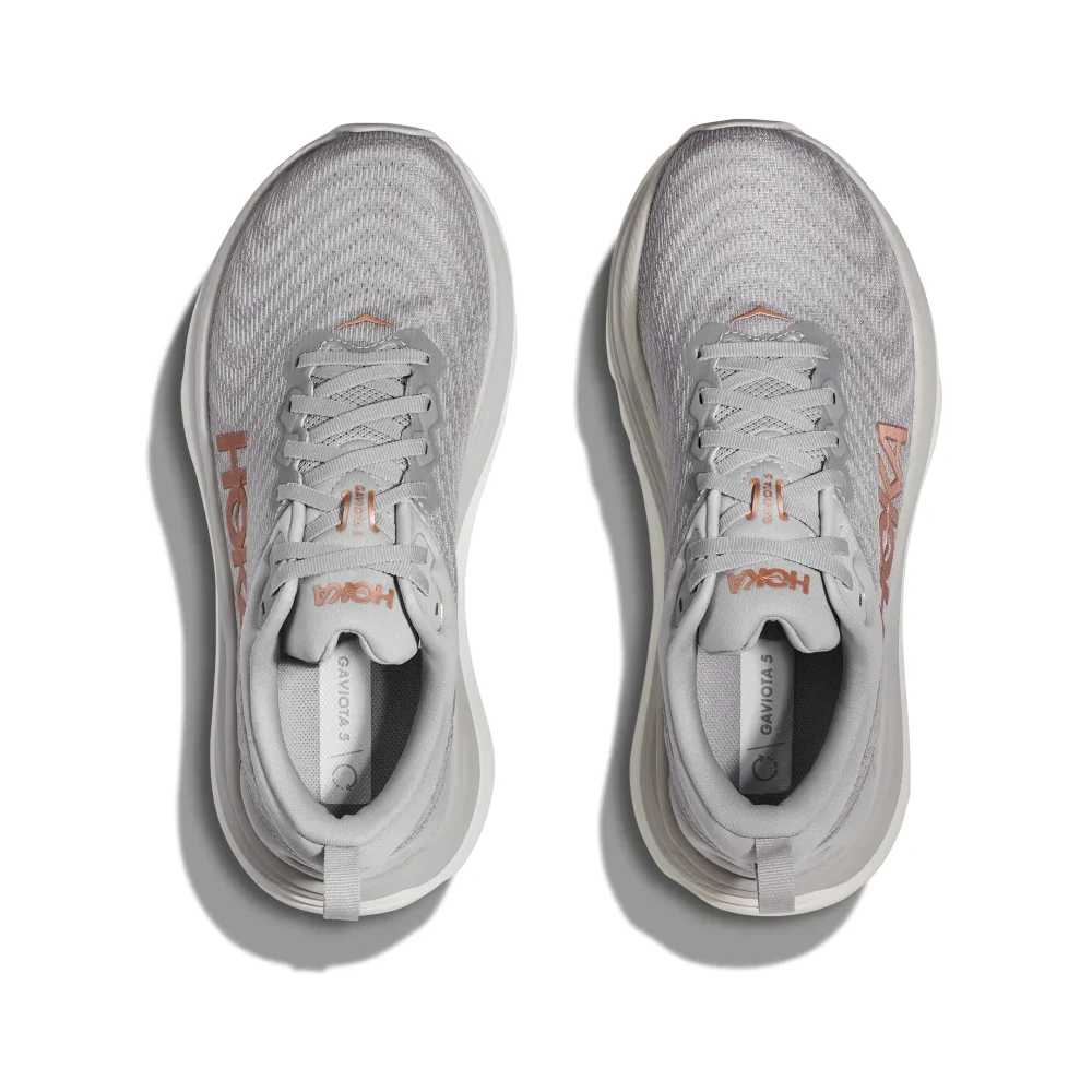 Hoka One One Hoka Gaviota 5 Harbor Mist/Rose Gold Running Shoe (Women's) 2 Hoka One One Hoka Gaviota 5 Harbor Mist/Rose Gold Running Shoe (Women's) - Image 2