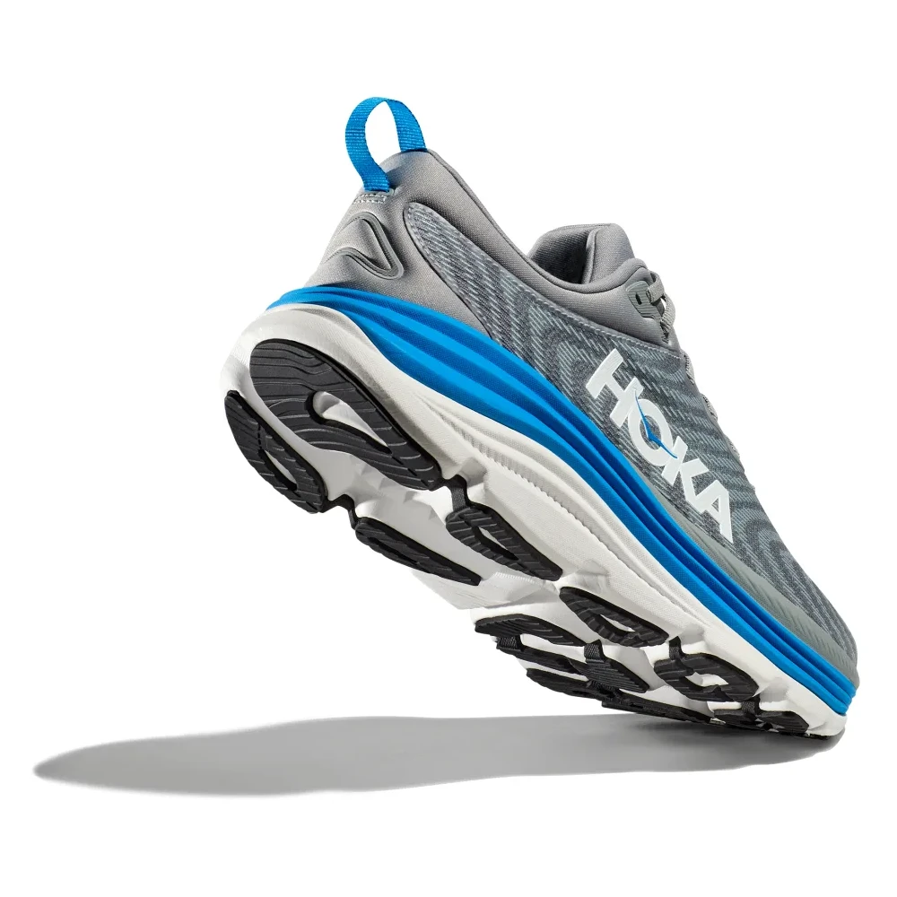 Hoka One One Hoka Gaviota 5 Limestone/Diva Blue Running Shoe (Men's) 4 Hoka One One Hoka Gaviota 5 Limestone/Diva Blue Running Shoe (Men's) - Image 4