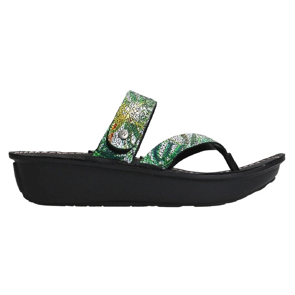 Wolky Tahiti Sandal Green Congo Suede (Women's) 1 Wolky Tahiti Sandal Green Congo Suede (Women's)