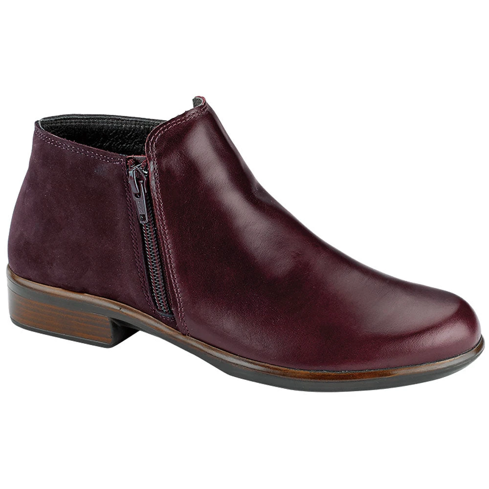 Naot Helm Bootie Bordeaux Leather/Nubuck (Women's) 1 Naot Helm Bootie Bordeaux Leather/Nubuck (Women's)