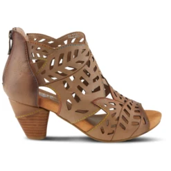 L'Artiste By Spring Step Icon Shootie Tan Leather (Women's) -Dansko Shoe Store ICONT 5