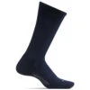 Feetures Classic Rib Cushion Crew In Navy (Men's)