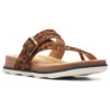 Clarks Brynn Madi Sandal Leopard Leather (Women's)