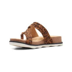 Clarks Brynn Madi Sandal Leopard Leather (Women's) -Dansko Shoe Store Leo 4 98bb23dd 28b0 4bcd a31e f5c4246070a6