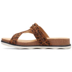 Clarks Brynn Madi Sandal Leopard Leather (Women's) -Dansko Shoe Store Leo 5 79c652a4 fdd5 4ae3 a2ec fe36ca59cab6