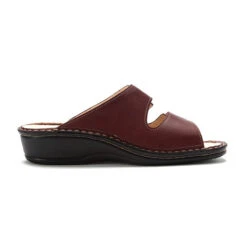 Finn Comfort Jamaica Sandal Brandy Country (Women's) -Dansko Shoe Store MAR00036c