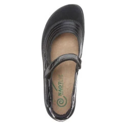 Naot Kirei Black Madras Leather/Suede/Patent (Women's) -Dansko Shoe Store MAR00641D