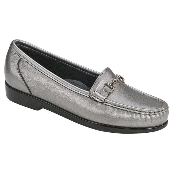 SAS Metro Loafer Pewter Leather (Women's) 1 SAS Metro Loafer Pewter Leather (Women's)