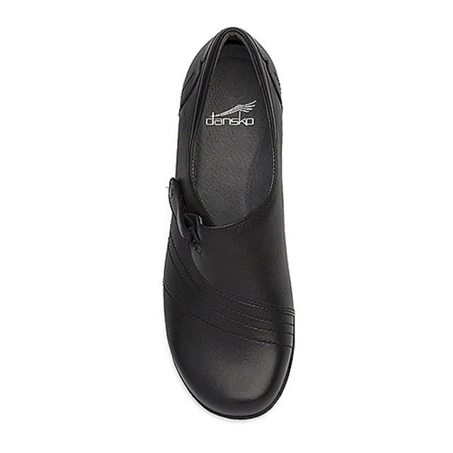 Dansko Franny Slip-On Black Milled Nappa (Women's) 3 Dansko Franny Slip-On Black Milled Nappa (Women's) - Image 3