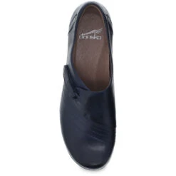 Dansko Franny Slip-On Navy Milled Nappa (Women's) -Dansko Shoe Store Nvy 4 4d2d316e 3949 45cf bd50 8eb554f59752