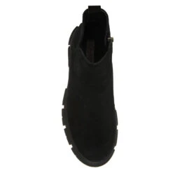 Blondo Posey Waterproof Chelsea Boot Black Suede (Women's) -Dansko Shoe Store POSEYBLKSUEDE 7