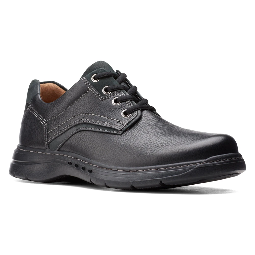 Clarks Un Brawley Pace Black (Men's) 1 Clarks Un Brawley Pace Black (Men's)