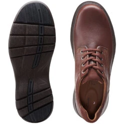 Clarks Un Brawley Pace Mahogany (Men's) -Dansko Shoe Store PaceMah 6