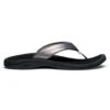 OluKai 'Ohana Flip Flop Sandal Pewter / Black (Women's)
