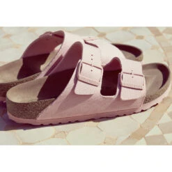 Birkenstock Arizona Vegan Soft Pink (Women's) 7 Birkenstock Arizona Vegan Soft Pink (Women's) -Dansko Shoe Store PinkV 4