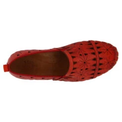 Spring Step Fusaro Slip-On Red (Women's) -Dansko Shoe Store Rd 4 df2d2622 cef1 4d20 9e27 ebc4b87a645b