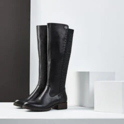 Rieker Z9591 Faith Tall Boot Black (Women's) -Dansko Shoe Store Rieker Z9591 00 220 11140