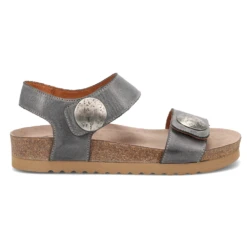 Taos Luckie Sandal Steel (Women's) -Dansko Shoe Store Stee 3